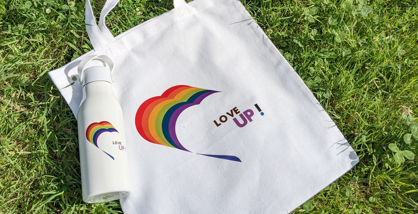 bolsa love up corazon